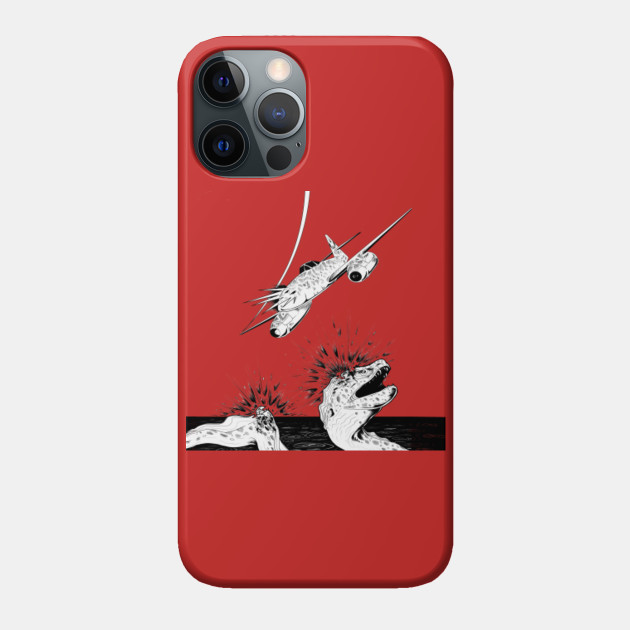 Me262 Vs Eel GO! - Creature - Phone Case