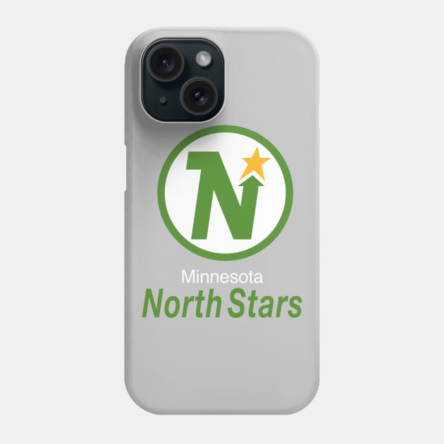 Defunct Minnesota North Stars Hockey Phone Case by LocalZonly