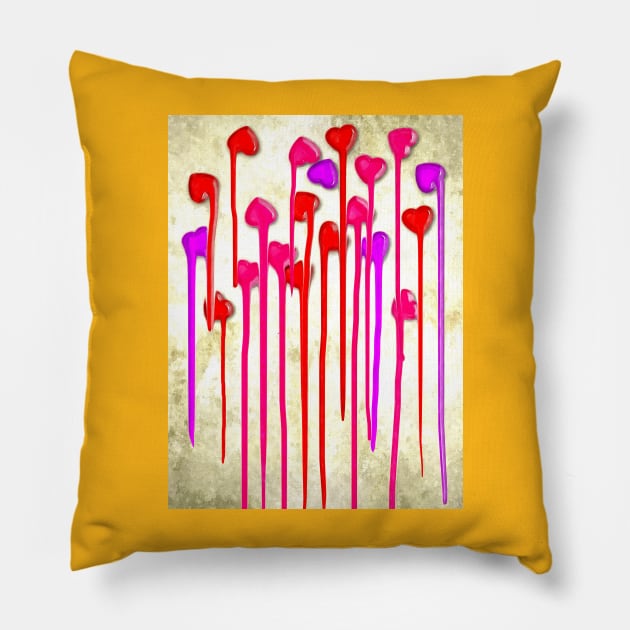 Lonely Hearts Pillow by danieljanda