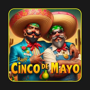 Happy Cinco de Mayo Dos Hermanos T-Shirt