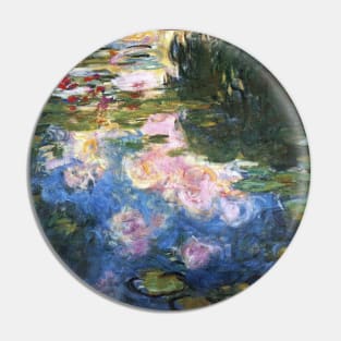 Waterlilies by Claude Monet Pin