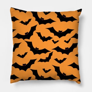 Bad Bats Pattern Pillow