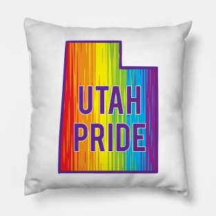 Utah Pride Pillow