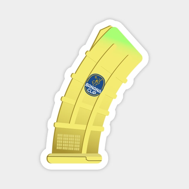 Banana Clip Magnet by JungXJung