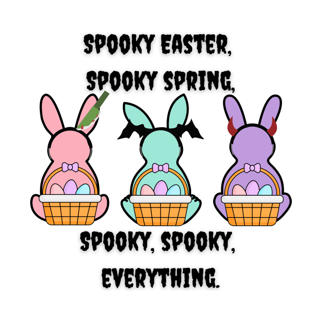 Spooky Easter Spooky Spring Bunnies by TheMavenMedium