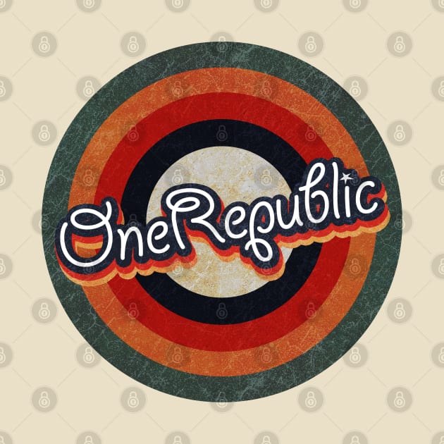 Retro Color Typography Faded Style OneRepublic by KakeanKerjoOffisial