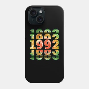 Tie Dye 1992 Birthday Phone Case