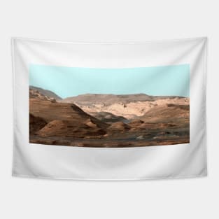 Mount Sharp, Mars, Curiosity image (C029/2997) Tapestry