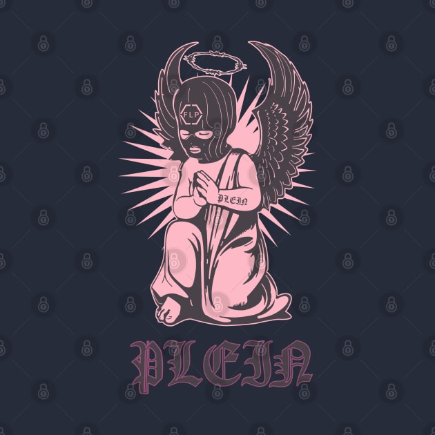 Placement Text Graphic & Text Character Angel by awaistd