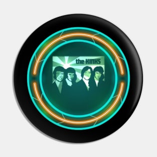 The kinks logo Pin