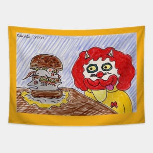 Big Mice Burger Tapestry