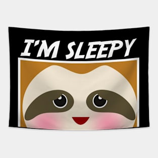 slow loris cute face Tapestry