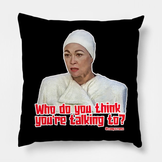 Mommie Dearest Pillow by Camp.o.rama