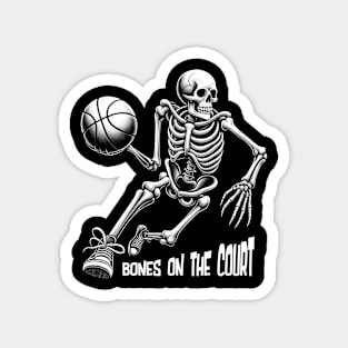 Bones on the Court Magnet