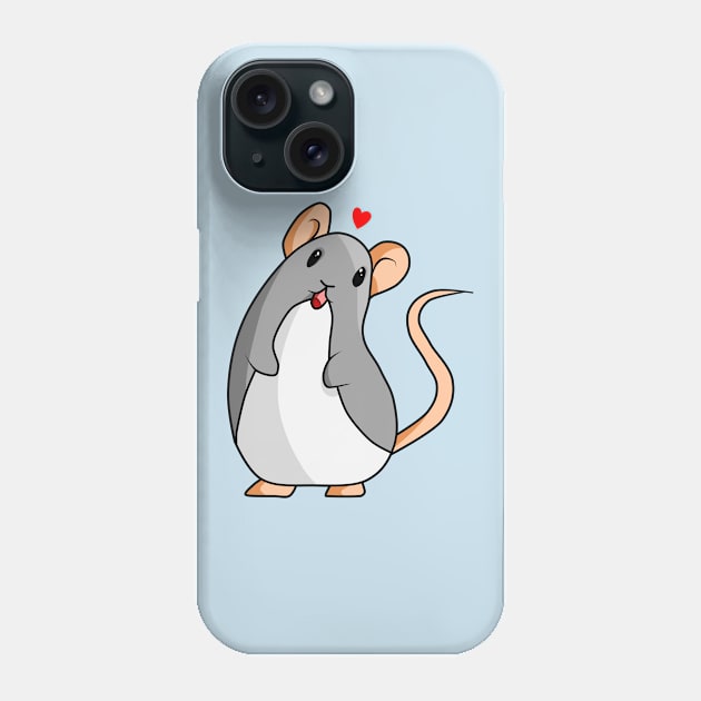 Lovely Mouse Phone Case by LaPika