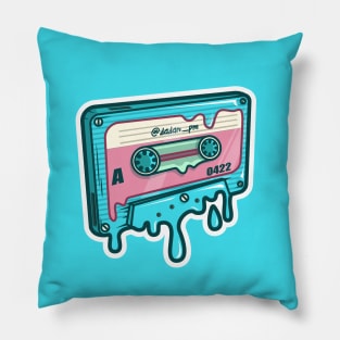 Tape casette Pillow