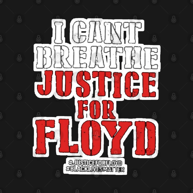 i can't breathe justice for floyd (george floyd) by MN-STORE