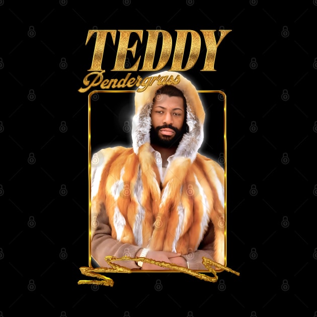 Teddy Pendergrass / 80s Retro Soul Fan Design by DankFutura