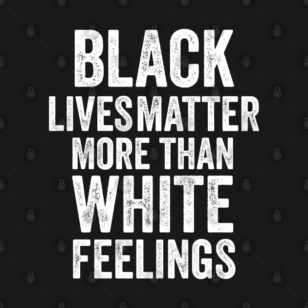 Black lives matter more than white feelings by dianoo