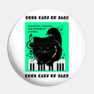 Cool Cats of Jazz-jazz music Pin