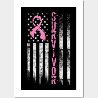 Breast Cancer Awareness Pink Ribbon With Positive Words Poster for Sale by  Rosemarie Guieb Designs