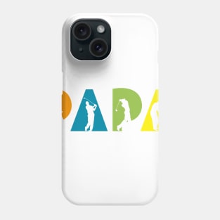 Retro Golfing Papa Phone Case