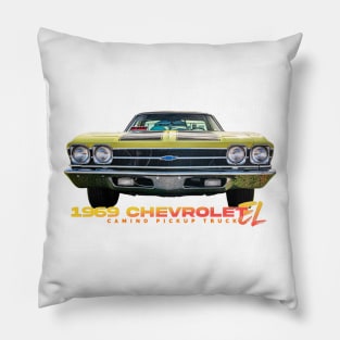 1969 Chevrolet El Camino Pickup Truck Pillow