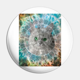 The Wheel Tarot Card Pin