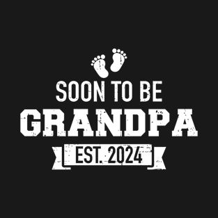 Soon to be grandpa est. 2024 T-Shirt