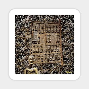 Africa Antiquities Collection:Ancient Shutter of the Dogon People Magnet