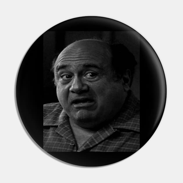 Retro DeVito Pin by Defective Cable 