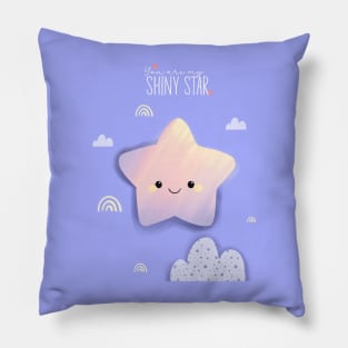 Little star smiling Pillow