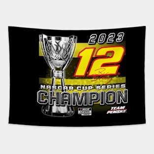 Ryan Blaney NASCAR Cup Series Champion Trophy Tapestry