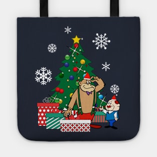 Magilla Gorilla And Mr Peebles Around The Christmas Tree Tote