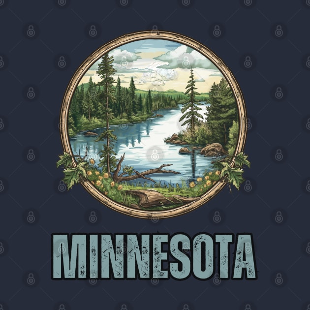 Minnesota State USA by Mary_Momerwids