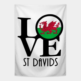 LOVE St Davids Wales Tapestry