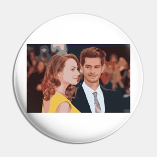 Andrew Garfield and Emma Stone Pin