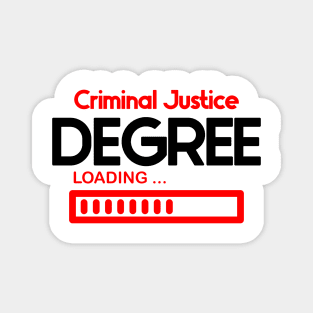 Criminal Justice Degree Loading Magnet