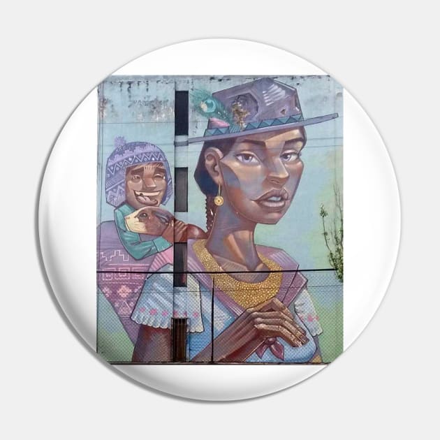 Ecuador Street Art Pin by WesterStreetArt