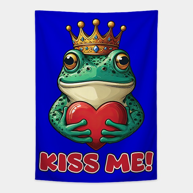 Frog Prince 74 Tapestry by Houerd