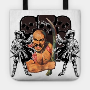 bald pirate and english corsair Tote