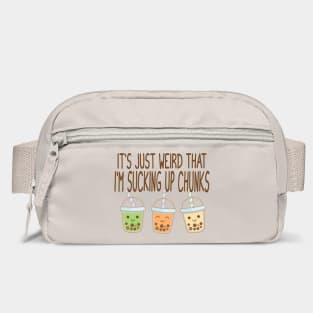 Sucking Up Chunks Boba Bubble Tea design Bag