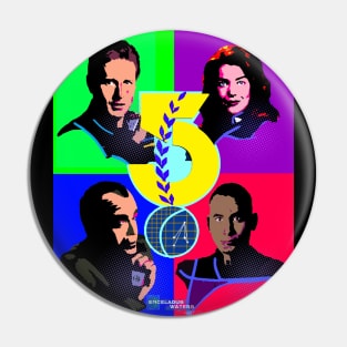 Babylon 5 Quad Pin