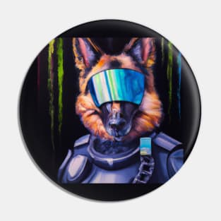 Robo-Shepherd Pin