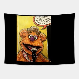 Fozzie Bear Art Tapestry