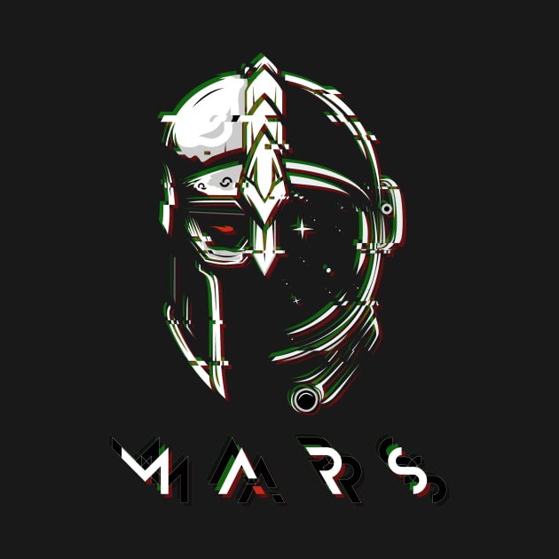 Mars astronaut by crossgrunge