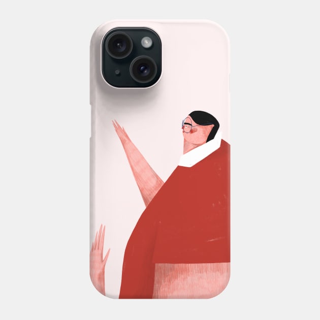 What?! Girl Phone Case by danielaherodesova