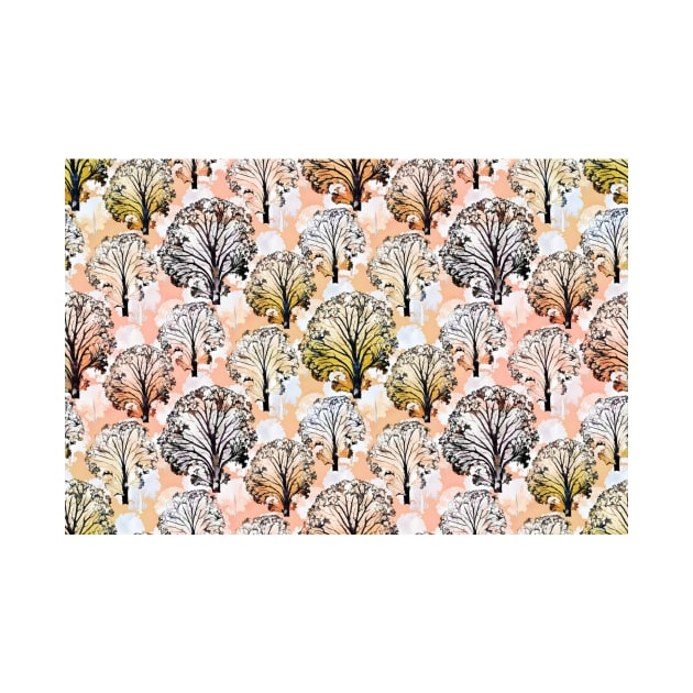 Tree Pattern by FloralPatterns