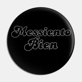 Messiento Bien soccer futbol quote art Pin