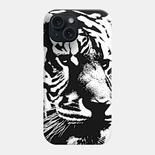 Tiger, fierceness, majesty, leadership, elegance. Phone Case